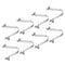 PATIKIL 8.5x6mm Kayak Paddle Snaps, 8 Pack Pole Push Button Spring Clips for Camping, Awning, Tent Pole