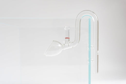 Aquatic Lily Pipe for Fish Tank Canister Filter, Unique Outflow Surface Skimmer for Rimless Aquariums