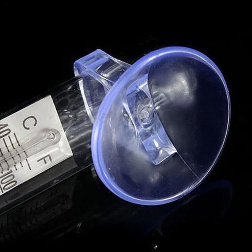UCCKEYI 5-Pack Floating Glass Aquarium Thermometer with Suction Cup Fish Tank Aquarium Thermometer Safe for Freshwater