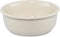 Ceramic Dog Bowls: Non-Slip Pet Feeding Dishes for Small Medium Dogs and Cats, Durable Porcelain (28oz, Cream White)