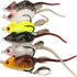 Yellow Fishing Bait Rubber Mouse Bass Fishing Lure Crankbait Tackle Lures, Baits and Attractants by YuanHolumid