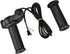 Waterproof Electric Bike Grip, 1 Pair Throttle Handlebar Grip with LED Display for Electric Cars, Bikes, Scooters