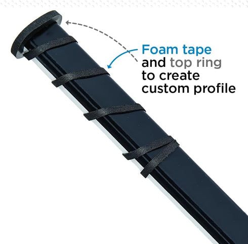 SNIPER SKIN Hockey Grip, Fits Adult and Kids Sticks, Easy Install, Durable, Better Than Hockey Tape