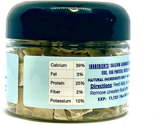 Calcium + Protein Tablets for Picky Eaters - Snails, Shrimp, Bottom Dwelling Fish, Plecos, Crabs, and More!