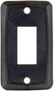JR Products 12851-5 Black Single Switch Wall Plate, (Pack of 5) by JR Products