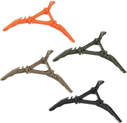 Orange Fuel Can Stabilizer for Camping Stoves, Mini Foldable Outdoor Cooking Gas Tank Stand for Hiking
