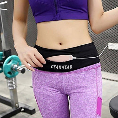 Running Belt | Adjustable Fanny Pack for Women and Men | Waist Band Pack for Phone Storage