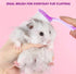 3PC Chinchilla Small Animal Bath Brush with Lid Soft Cleansing Brush Massage Combs for Hedgehog Guinea Pig Rabbit