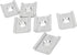YakAttack FeelFree UniTrack Aluminum Kayak Adapter, 6 Pack Adapter Plates for FeelFree Kayaks and Johnny Boats