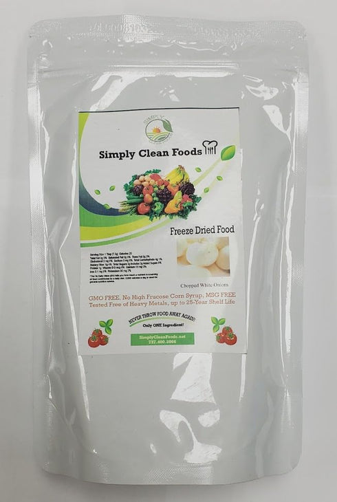 Non-GMO Freeze Dried Onions - Simply Clean Foods