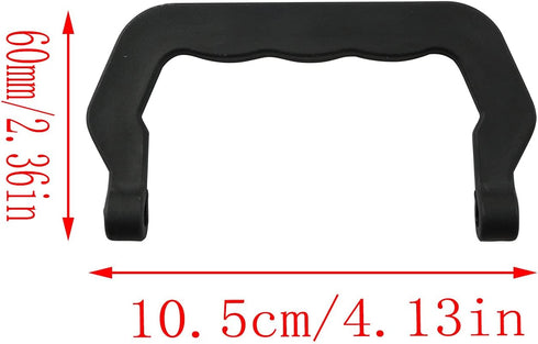 LQ Industrial Pet Cage Crate Handle 5PCS Black Plastic Cage Handles Replacement for Squirrel Hedgehog Rabbit Chinchilla Hamster