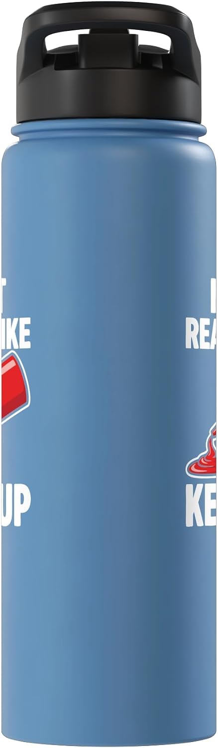 I just really like ketchup ok. I just really like ketchup ok Stainless Steel Insulated Water Bottle
