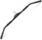 Yes4All Wide Grip Curl LAT Pull Down Bar Attachments - Rubber Handgrips/Curl Bar/Press Down for Cable Pulley System