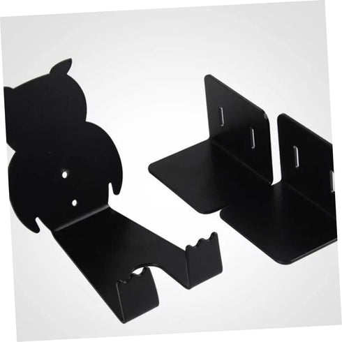 Kisangel Bike Holder 1 Set Cycle Wall Mount Holder, Black Creative Supplies Hanger Hook Storage Bike Rack