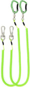 HERCULES M4 Fishing Lanyard, Heavy Duty Retractable Coiled Tether for Kayak Paddle, Rods, Pliers