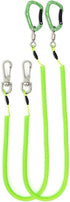 HERCULES M4 Fishing Lanyard, Heavy Duty Retractable Coiled Tether for Kayak Paddle, Rods, Pliers