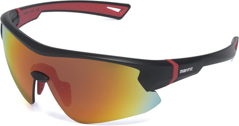 Youth Baseball Sunglasses for Boys, UV400 Girls Softball Glasses, Kids Age 6-14 Cycling Sports