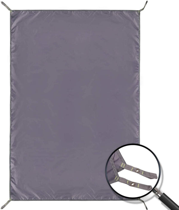 REDCAMP Waterproof Camping Tent Tarp, 55"x83", Multifunctional Tent Footprint for Camping and Hiking