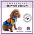 Rocky Thermal Jacket for Dogs, Fleece Lined Sweater, Warm Coat Bodysuit for Small Medium Large Dogs Cats
