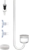 Acrylic CO2 Diffuser with Integrated Bubble Counter for Aquarium Plants (S)
