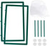 Aquarium Mesh Hatchery Breeder, Plastic Frame for Fish Tank Separation Breeding Net