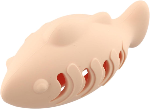 Shophubio Interactive Fish-Shaped Cat Toy Feeder, Silicone Food Dispenser for Indoor Cats, Engaging Hunting Play Treat
