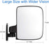 Universal Golf Cart Side Mirrors - Golf Cart Mirror with Turn Signal Light, Rear View Mirrors for Club Car, Ezgo, Yamaha