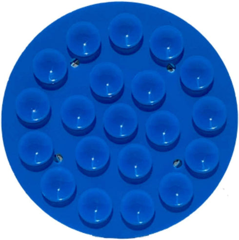 Sqoozie Non-Tipping Insulated Boat Can Holder, Island Blue, Portable Magnetic & Suction for SUP's, Kayaks, RVs, ATV