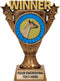 Crown Awards Personalized Dairy Goat Trophy 5.5" Gold Dairy Goat Winner Sculpture