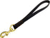 Leather Short Dog Leash, 13 Inch Traffic Lead Leash for Large Dogs Training and Walking