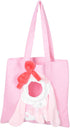Portable Pet Bag Carrier, Cat Carrier Sling for Small Dogs, Canvas Travel Bag with Large Pockets (Pink)