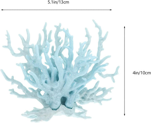 Aquarium Landscaping Coral, Desktop Coral Sculpture, Simulated Coral Ornament for Fish Tank Decor