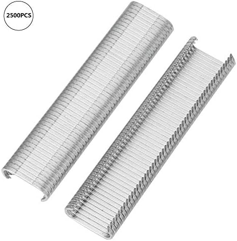2500Pcs 8mm C-type Ring Pliers Staple Set for Animal Fence Cage, Chicken, Pig, Bird, Pet Cage M Nail
