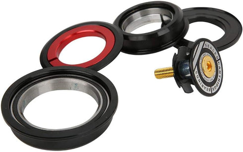 Lower Headset Bearing, Tapered Fork Straight Tube 44/55mm Aluminium Alloy Bike Cycling Accessory for Mountain Bike