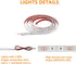 ROLiGHTiC 12V 4FT IP68 Marine Submersible Boat LED Strip Lights, Waterproof Underwater Led Lights, Boat Interior Light