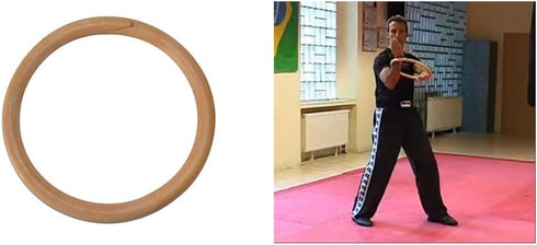 Training Ring for Wing Chun Kung Fu - Sticky Hand Strength Exercise Ring for Tai Chi Martial Arts
