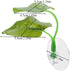 Fudax Artificial Leaf for Betta, Suction Cup Looking Artificial Plant Leaf for Aquariums Supply