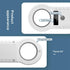 134.2KHz/125KHz 15 11784/11785) Yanzeo Pet Microchip Reader Digits Pet Microchip Scanner for Dogs Cats FDX-B (ISO