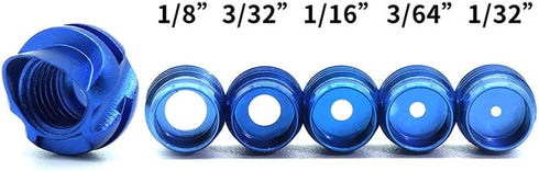 37/45 6X/8X Linkboy Archery Degree Hooded Peep Sight Compound Bow Peep Sight Inner Core Clarifier Aperture Lens Kits