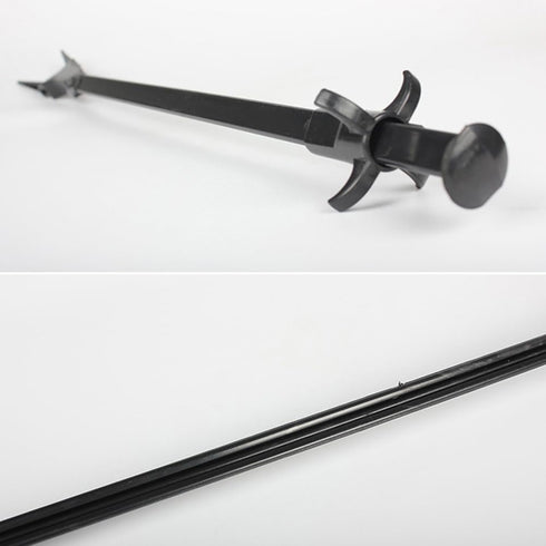 POPETPOP Extra Long Aquarium Tongs, 18 Inch & 15 Inch Feeding Clip for Reptiles and Fishbowls