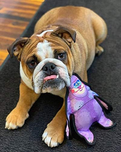 Durable Dog Toy with Squeaker | Tough Chew Toy, Wild Woodies - A Gorilly Named Billy Medium 9"