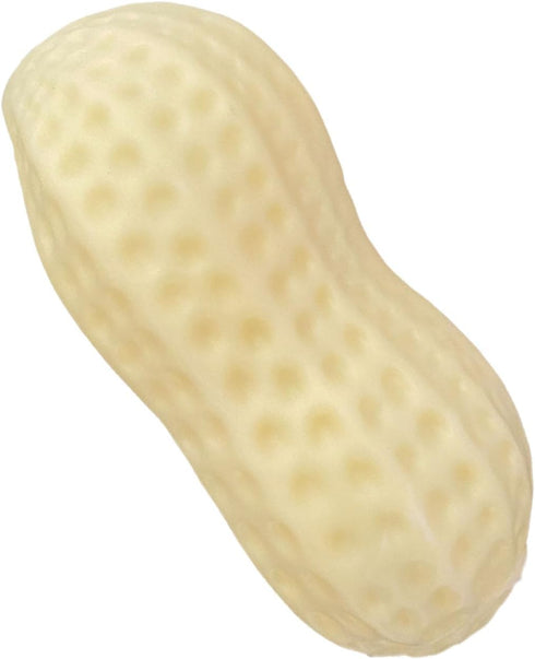 AOOOWER Realistic Talking Peanut Dog Toy with Sound Rubber Chewing Teether for Puppy Training