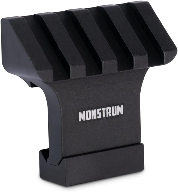 Monstrum 45 Degree Offset Picatinny Rail Mount for Accessories