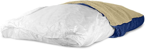 Floppy Dawg Large Dog Bed Replacement Cover, Removable and Machine Washable for Mattress and Rectangular Pillow Beds,