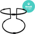 Enhanced Pet Bowl Stand - New Anti-Skid Feature - Dog and Cat Bowl Stand Exclusively for Use with The Corresponing Size Enhanced Pet Bowl (Small)