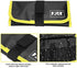 Waterproof Fishing Jig Bag, Soft Case for Fishing Lure Storage, Fishing Equipment Accessory (Yellow)