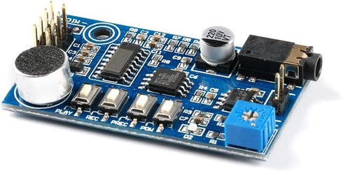 JESSINIE YS-SR1 5V ISD1820 DC Sound Voice Recording Playback Module Sound Recorder Board Loudly Public Voice Playback