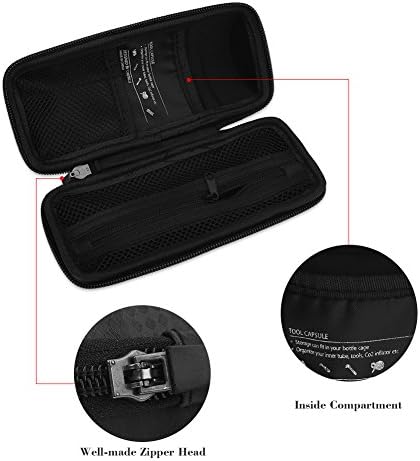 Zip Case Tool Bag, Waterproof Lightweight Bike Repair Tool Capsule Water Bottle Tool Storage Bag Case for Mountain Road Bikes by Dilwe