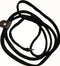 Lone Wolf Slip Lead for Dogs, 1/4 by 6-Feet, Black