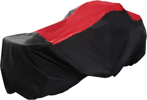 Watercraft Jet Ski Top Cover - Heavy Duty 600D Polyester Trailerable PWC Cover in Red and Black